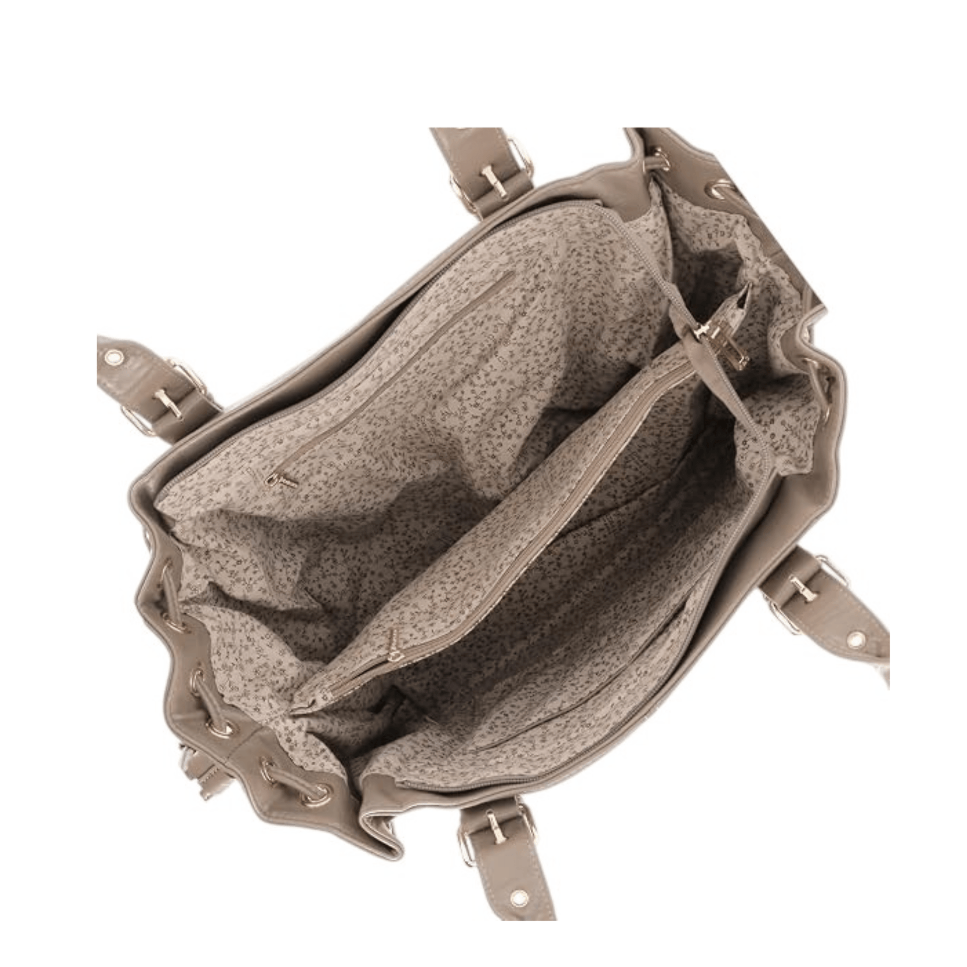 Intérieur du sac cabas FLORA & CO Antonio 7578 taupe