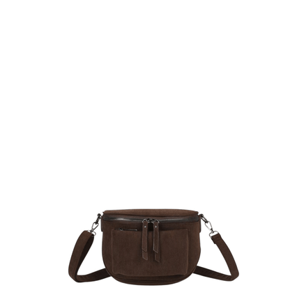 Sac Bandoulière Gallantry en Velours Côtelé