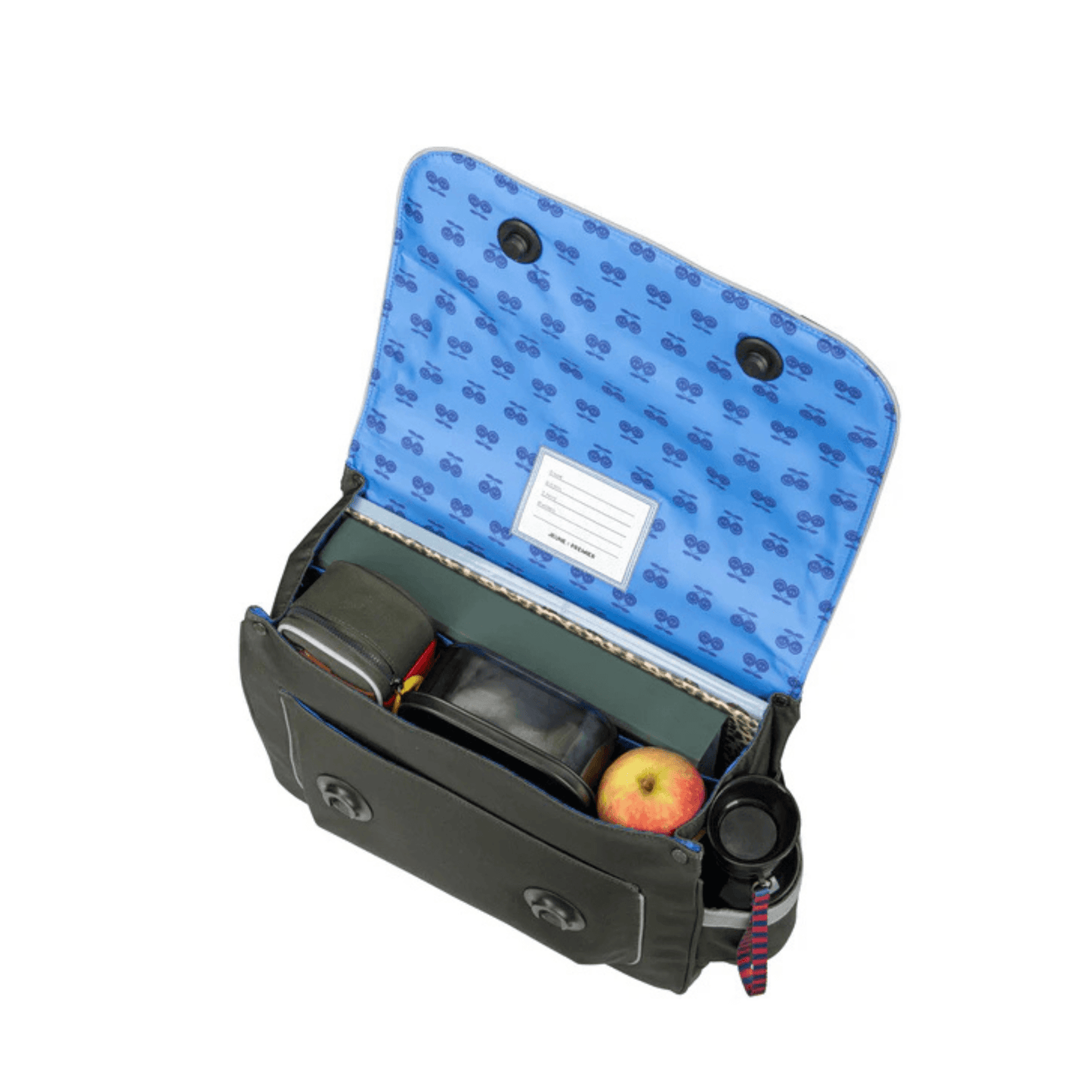 Intérieur compartiments cartable Jeune Premier Camp Life
