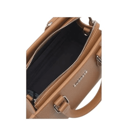 Intérieur sac à main Lacoste camel femme