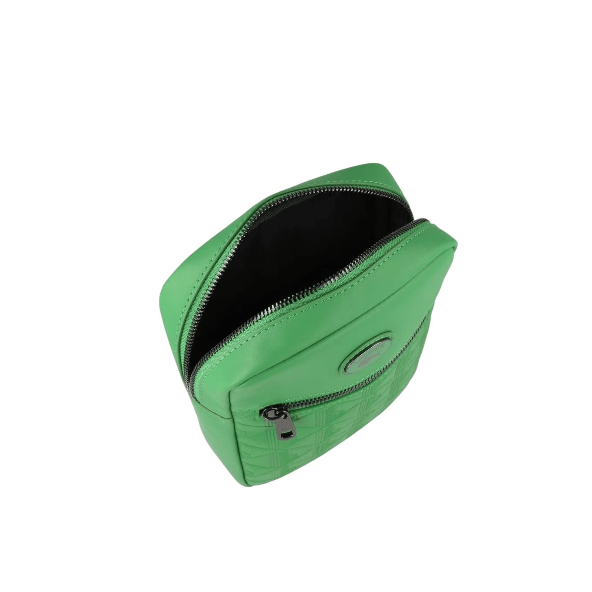 Intérieur de la sacoche homme LACOSTE Calathea avec compartiment principal zippé