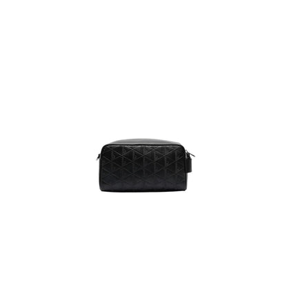 Sac bandoulière Lacoste NH4398MR noir monogramme embossé