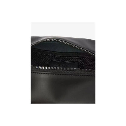 Sac bandoulière Lacoste NH4398MR noir monogramme embossé