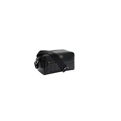 Sac bandoulière Lacoste NH4398MR noir monogramme embossé