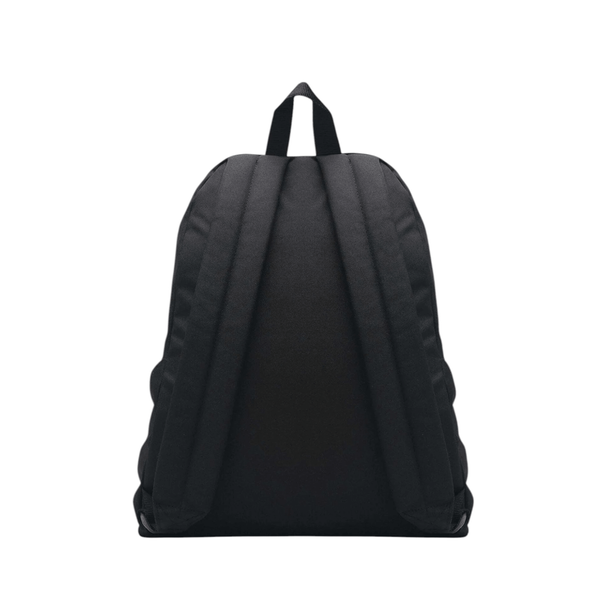 Dos du sac à dos Lacoste Croc Sport noir avec bretelles rembourrées.
