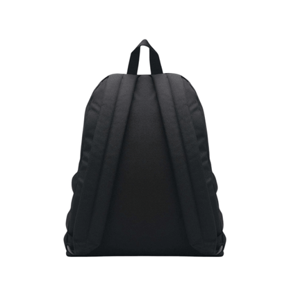 Dos du sac à dos Lacoste Croc Sport noir avec bretelles rembourrées.