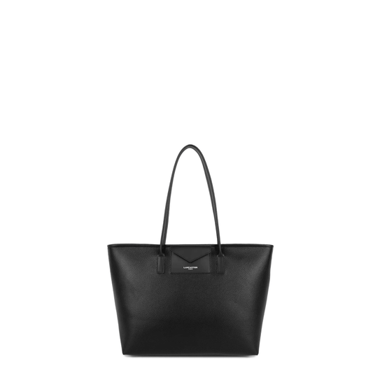 Sac cabas LANCASTER Maya Double KBA 517-103 Noir vue de face