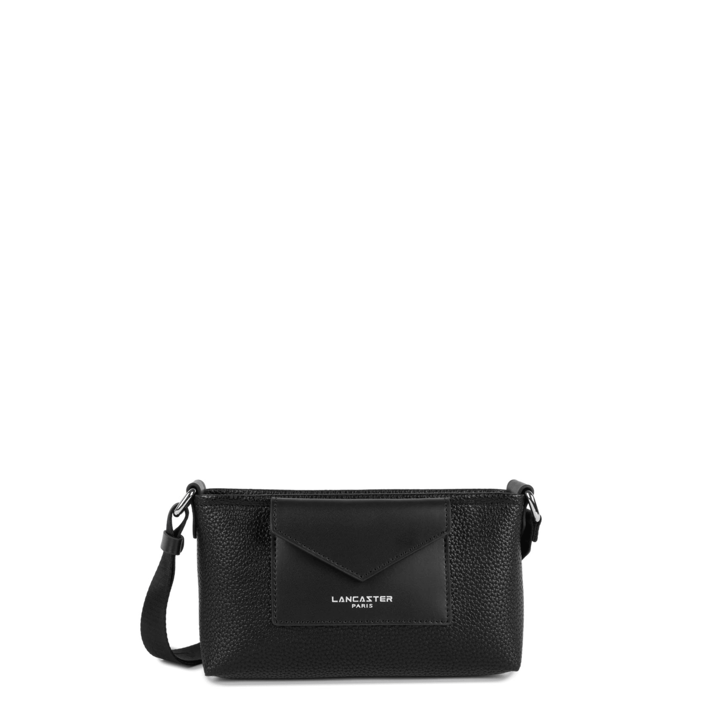 Sac bandoulière LANCASTER Maya Double KBA 517-104 Noir vue de face