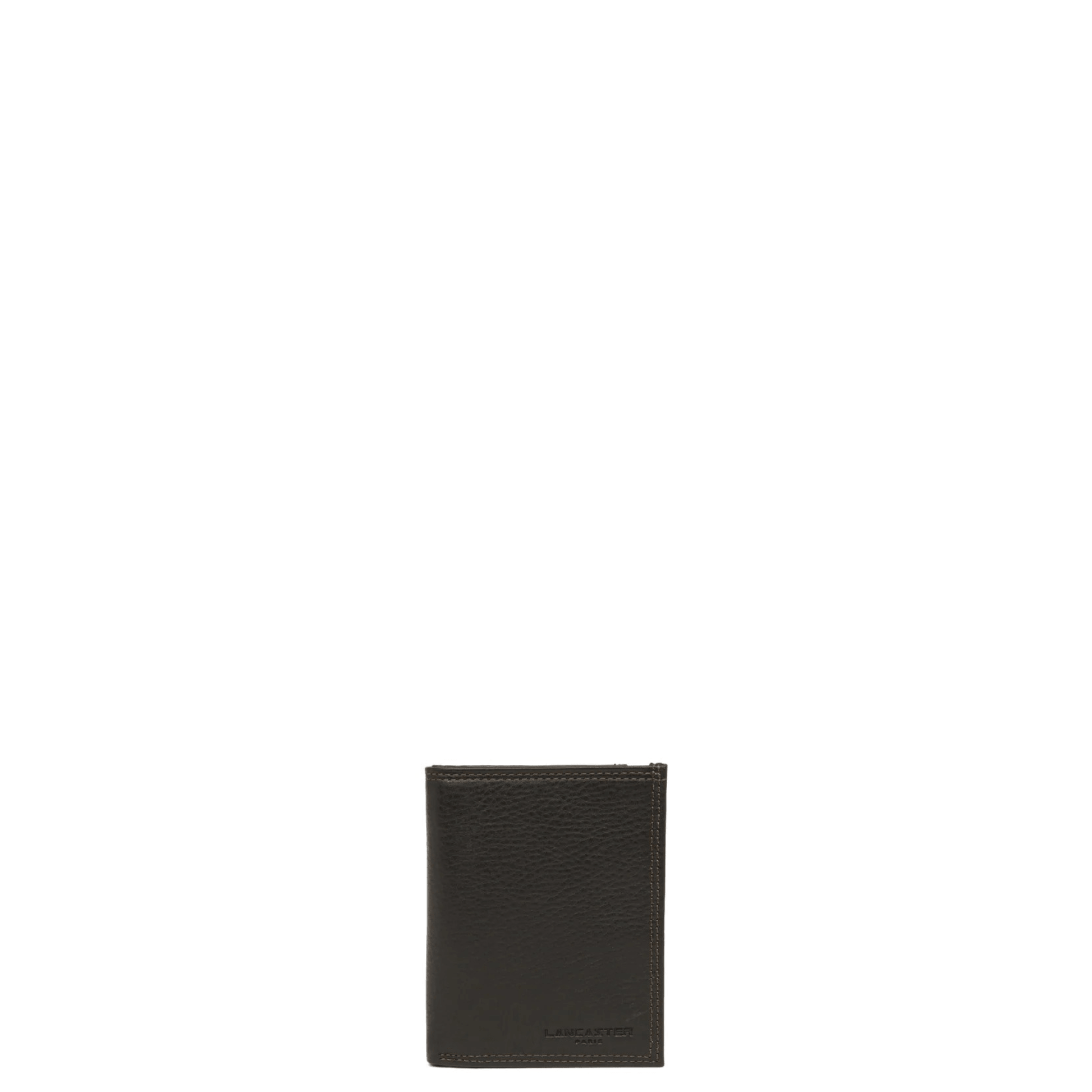 Portefeuille homme LANCASTER Soft Vintage 120-12 Marron en cuir vue de face