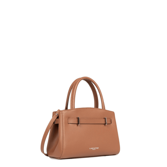 Sac à main Lancaster Sierra camel 438-010 – vue trois-quarts