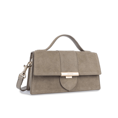 Sac à main Lancaster Suède Ily Galet – vue trois quarts