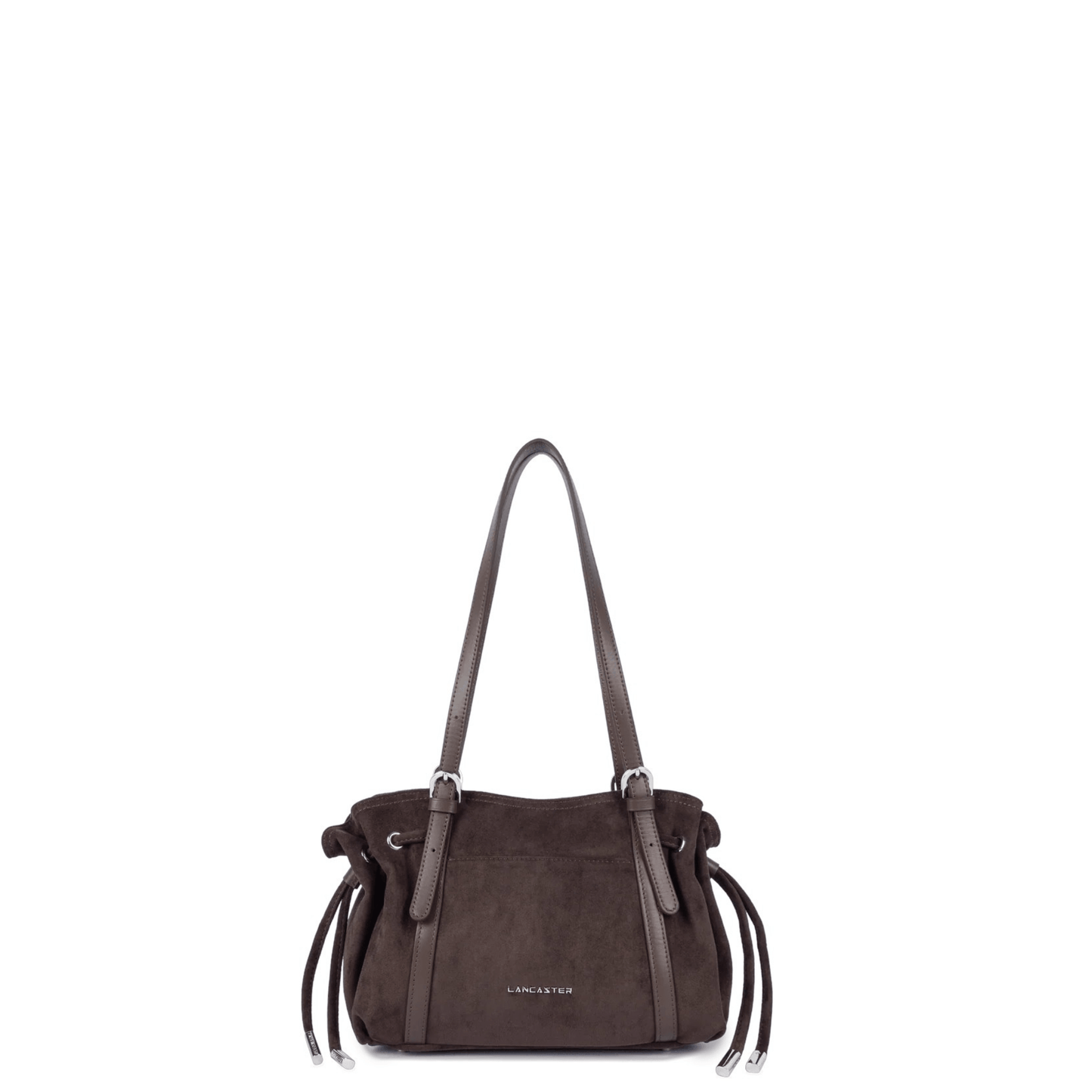 Sac épaule LANCASTER Velvet Emma 518-096 Marron vue de face