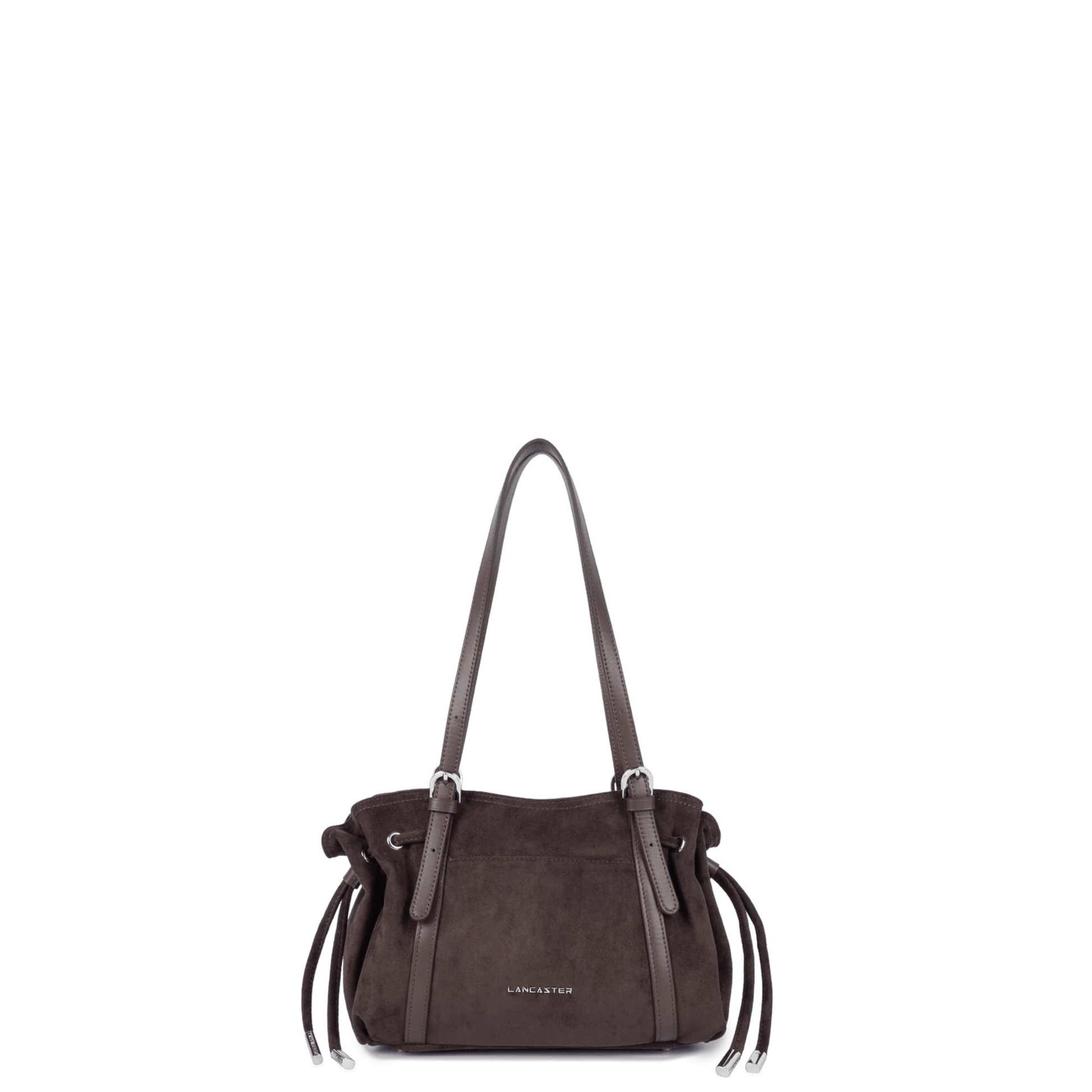 Sac épaule LANCASTER Velvet Emma 518-096 Marron vue de face