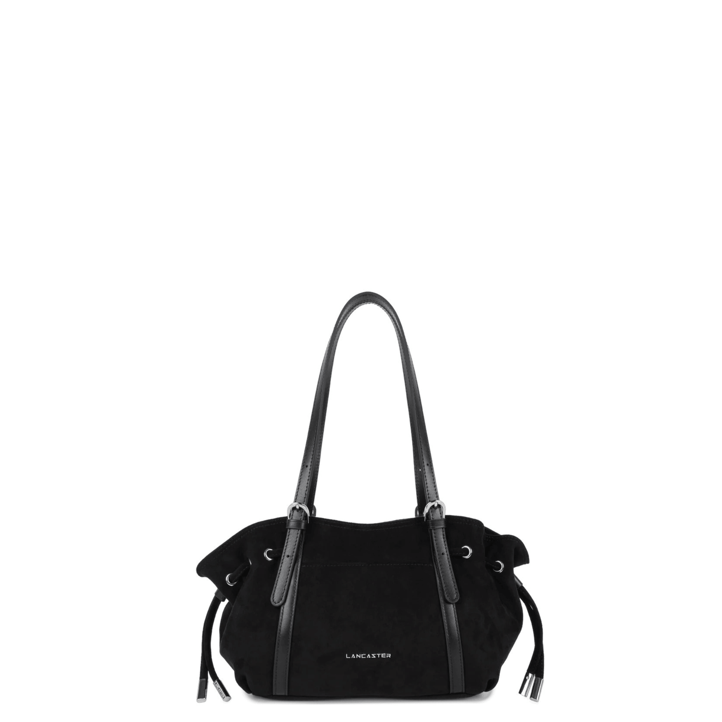 Sac épaule LANCASTER Velvet Emma 518-096 Noir vue de face