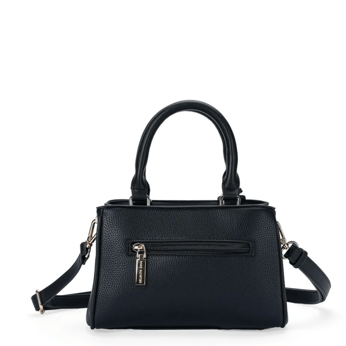 Dos du sac MAC ALYSTER Arty noir avec poche zippée