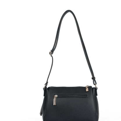 Sac MAC ALYSTER ARTY noir poche extérieure zippée au dos