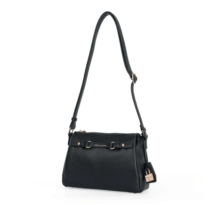 Sac femme MAC ALYSTER ARTY noir vue de trois quarts