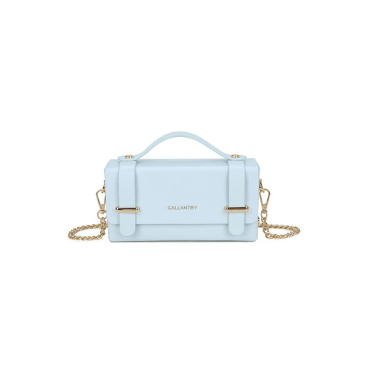 Sac bandoulière bleu ciel femme tendance Gallantry