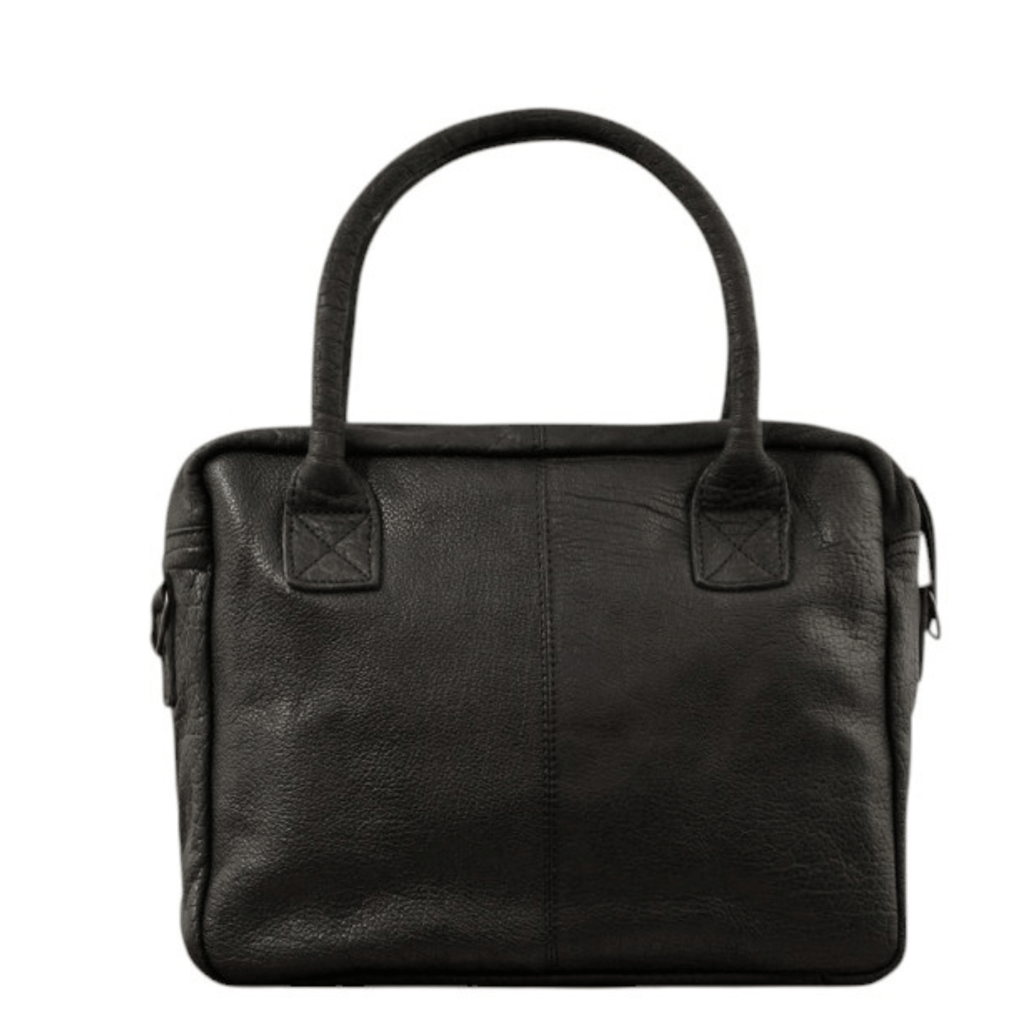Vue arrière du sac Paul Marius LeDandy noir en cuir pleine fleur.