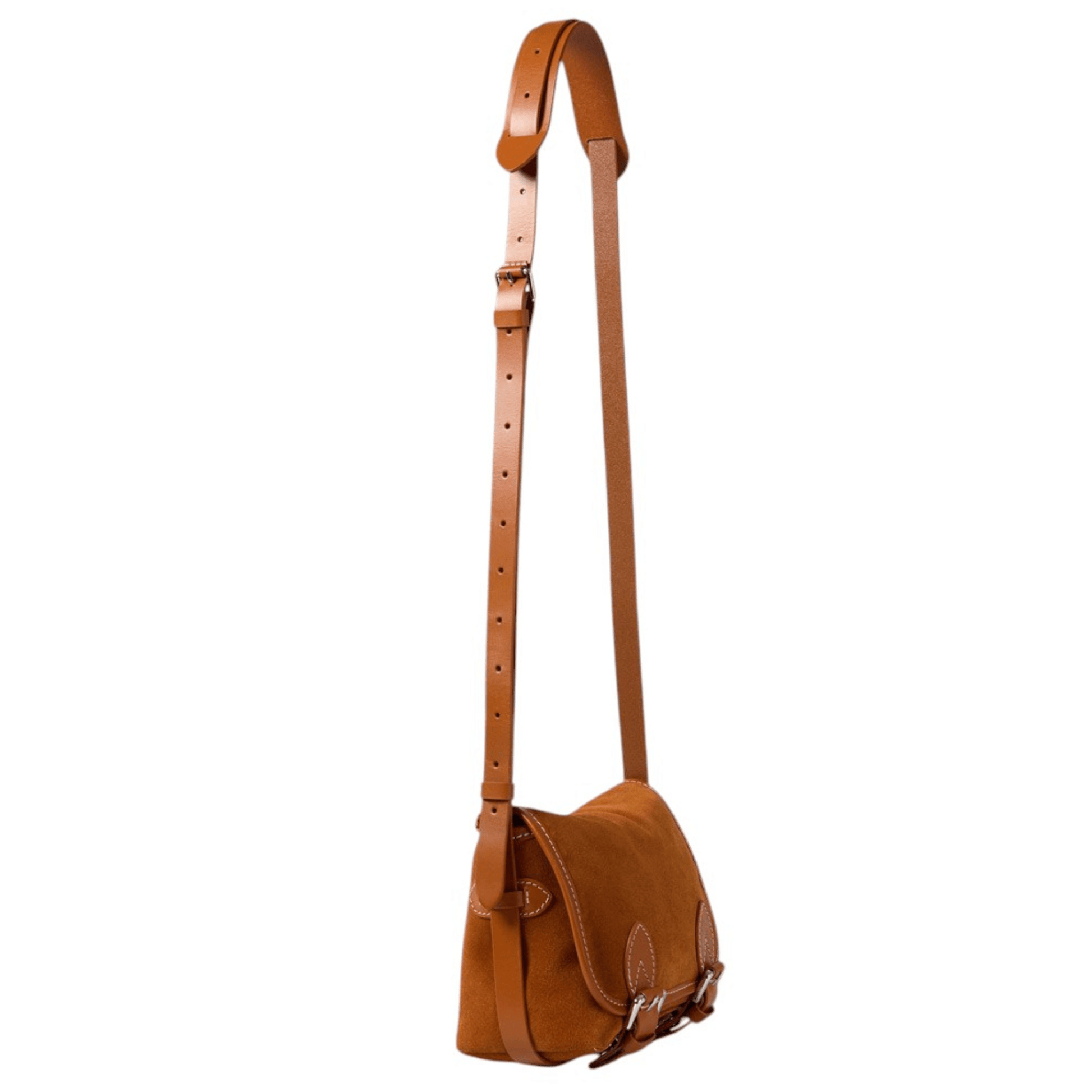 Sac PAUL MARIUS Loulou S Fauve avec longue bandoulière réglable