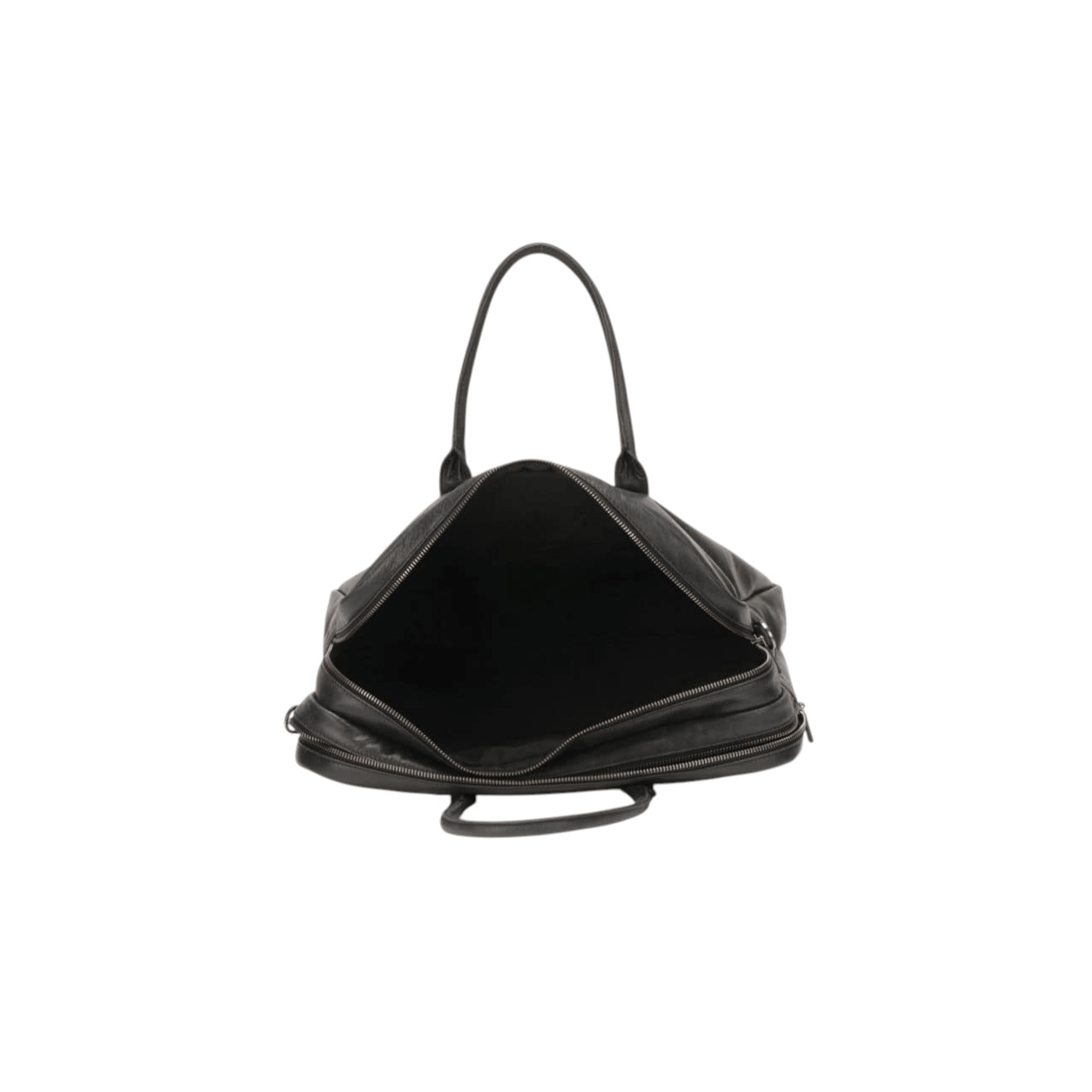 porte document cuir interieur rangement ordinateur 15 pouces
