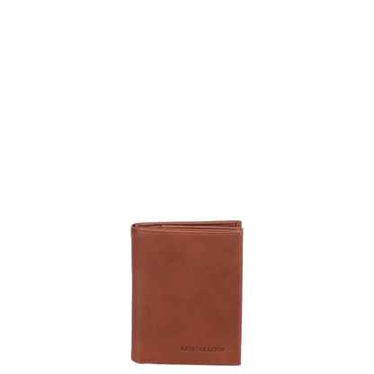 Petit portefeuille cuir cognac Nairo Arthur & Aston 2628-127