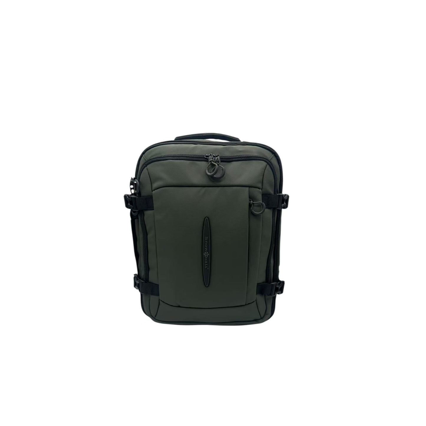 sac a dos cabine avion snowball kaki 40x30x15 vue face 1