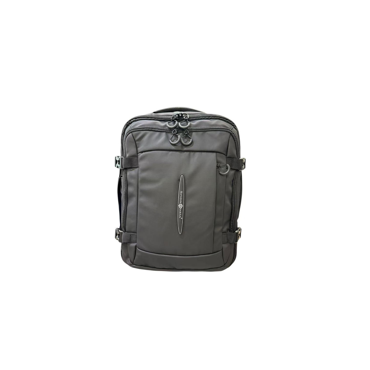 Sac à dos cabine Snowball noir face format avion 40x30x15
