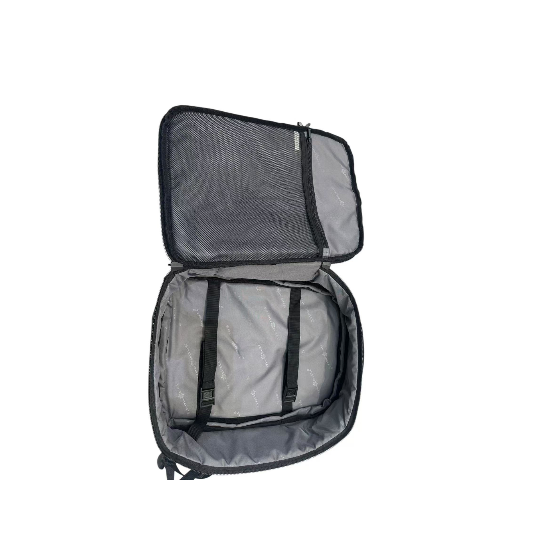 interieur sac cabine snowball organisation compartiments