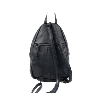 sac a dos cuir ville femme pratique
marine