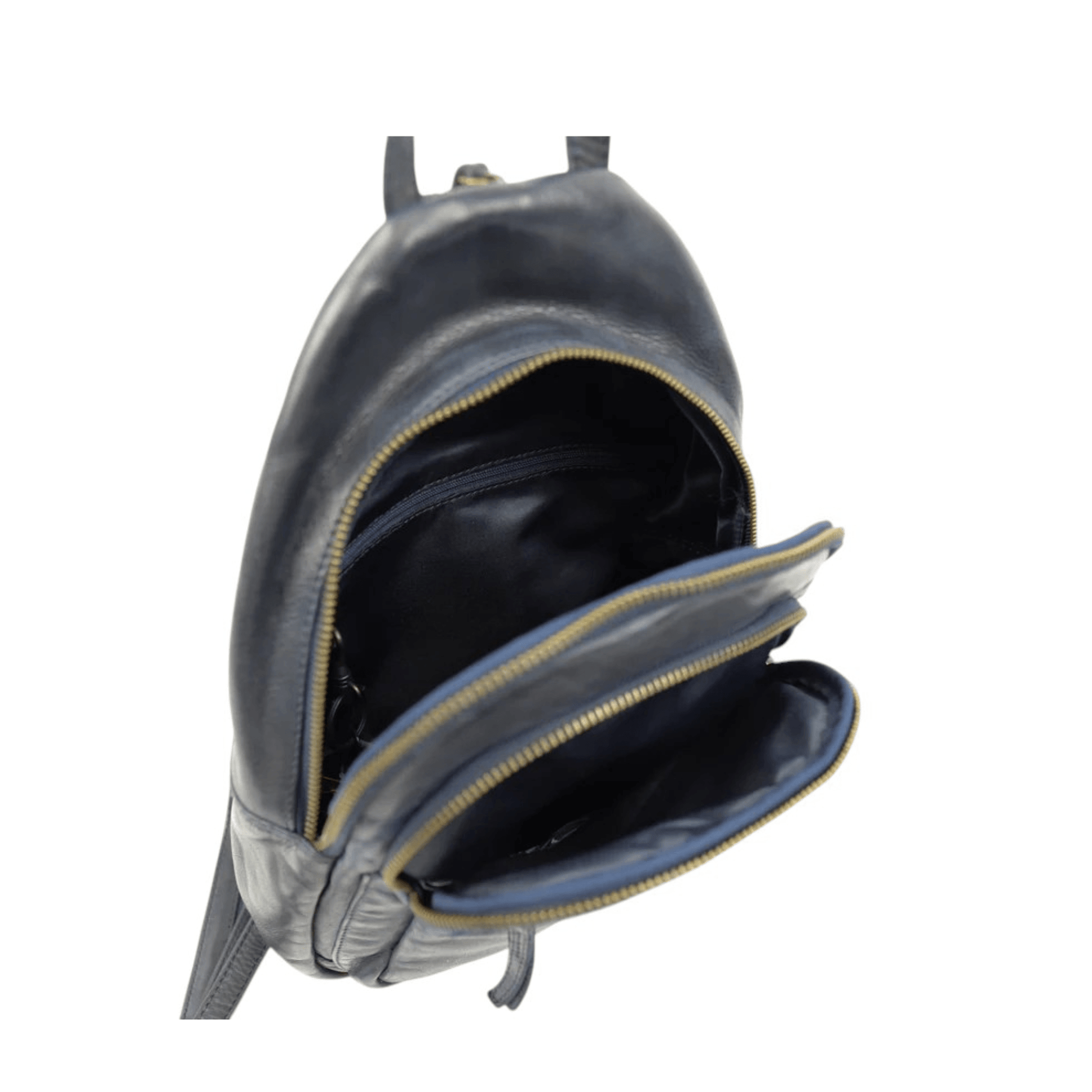 sac a dos cuir femme noir zip poches
marine