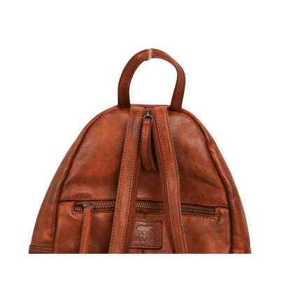 sac a dos cuir marron nevada maroquinerie