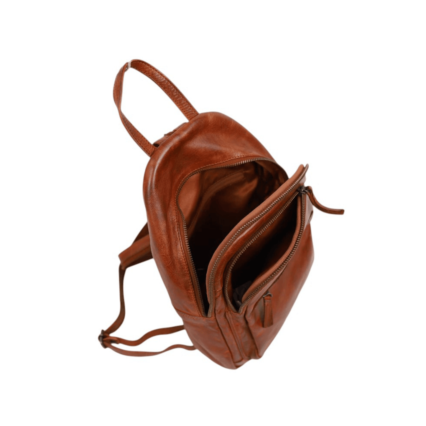 sac a dos cuir femme noir zip poches
marron
