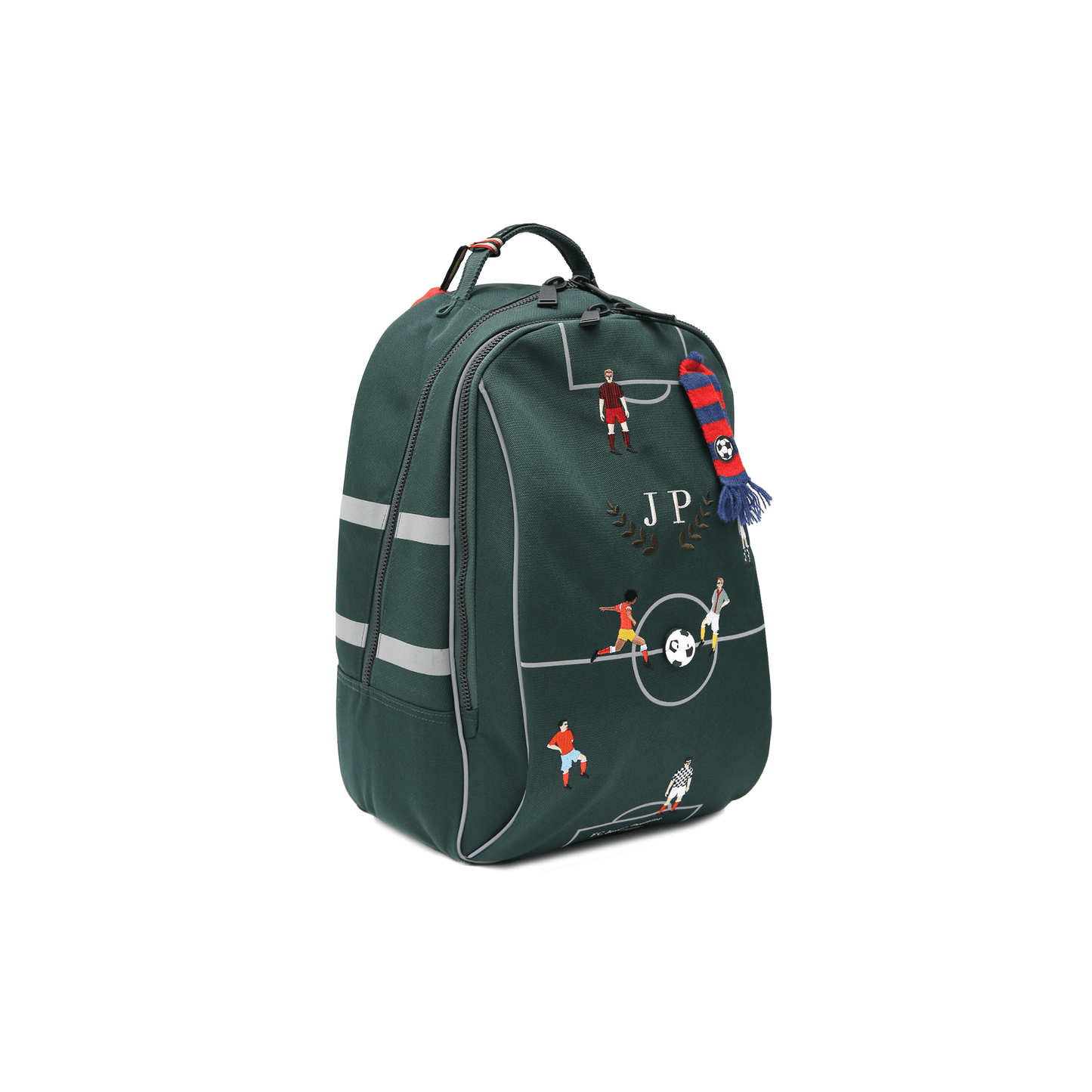 sac a dos enfant football jeune premier vue profil detail nevada maroquinerie
