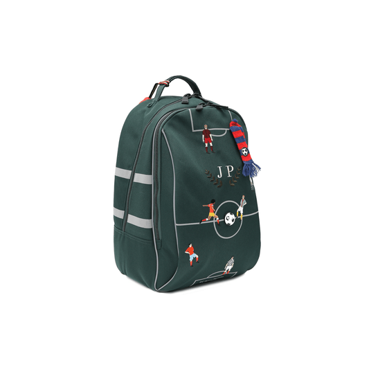 sac a dos enfant football jeune premier vue profil detail nevada maroquinerie