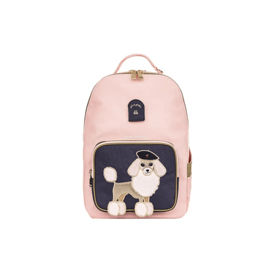 sac a dos jeune premier chien rose enfant vue face nevada maroquinerie