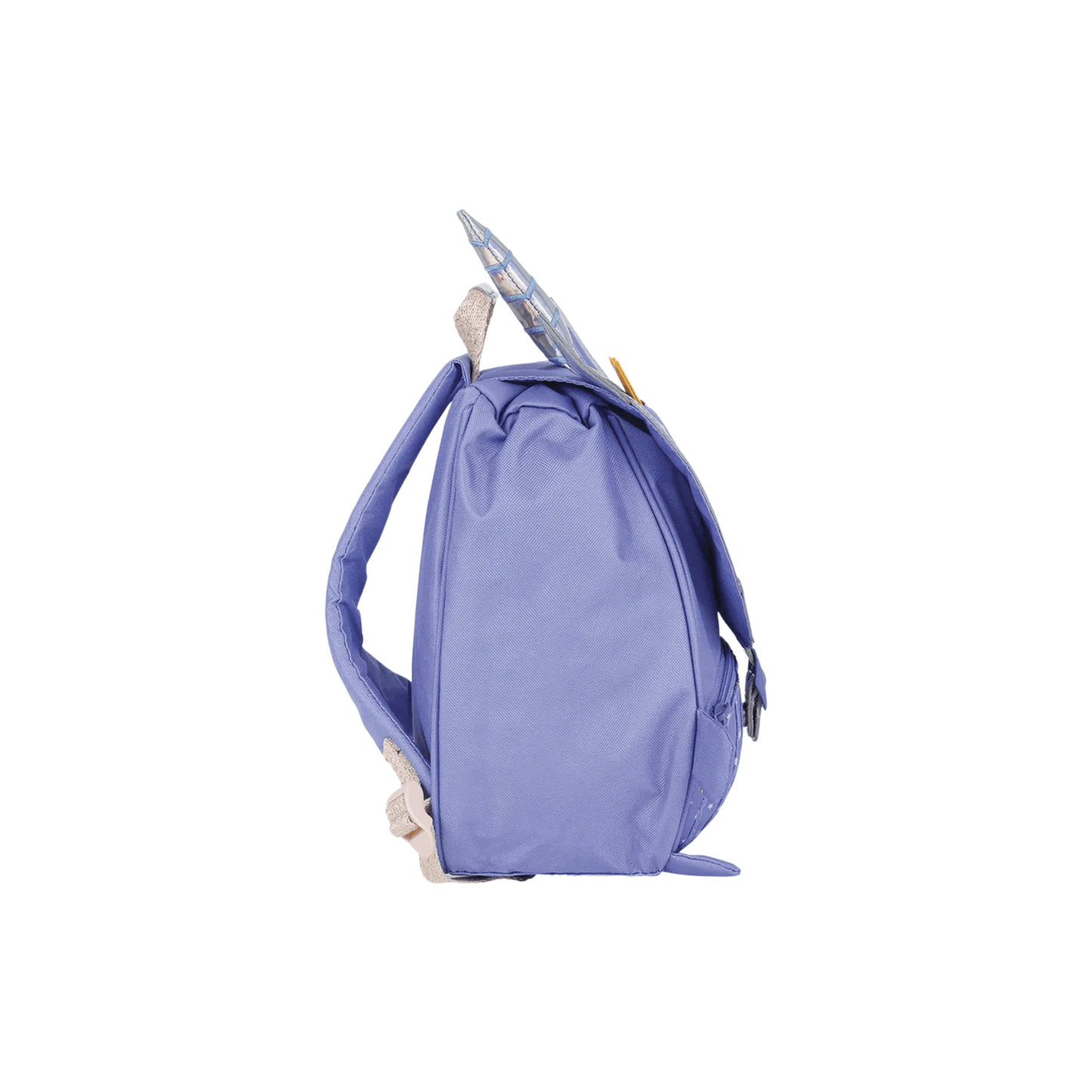 Sac à dos maternelle Licorne L'École des Tann's violet vue de profil