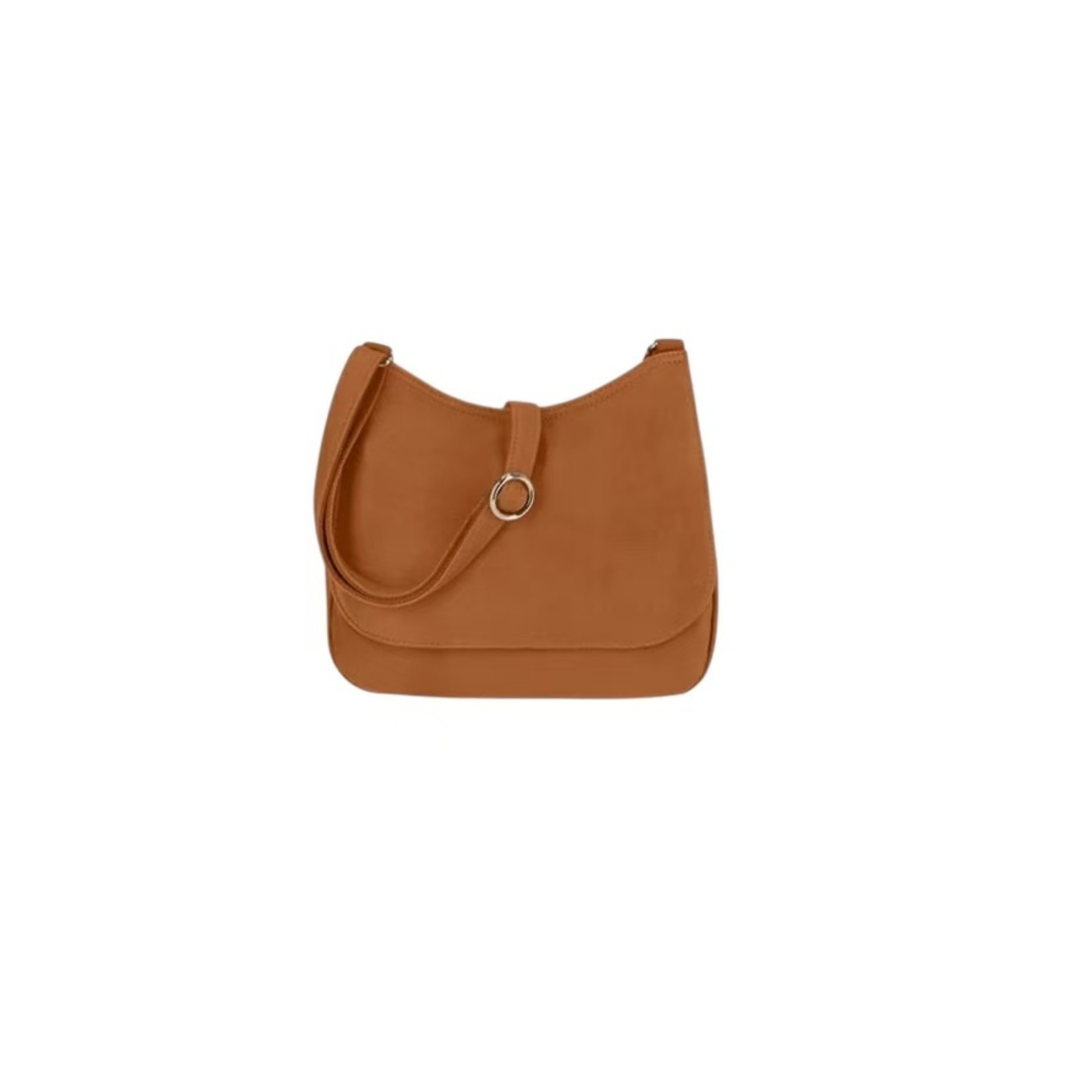 sac bandouliere cuir pleine fleur femme camel made in france