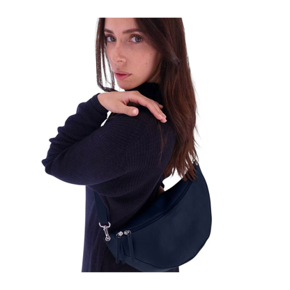 sac banane cuir porté croisé femme chic