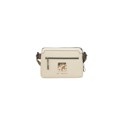 Sac bandoulière femme Anekke beige imprimé – Double compartiment zippé – 42873-160