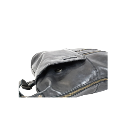 exterieur sac cuir noir BEAR Frieda poche