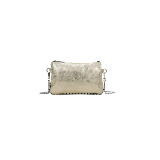 Sac bandoulière doré femme Gallantry pochette chic tendance