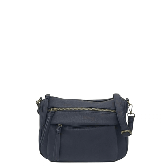 Sac bandoulière Mandoline Marie 4221 marine vue de face