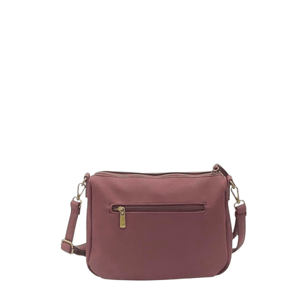 Sac Mandoline Marie 4221 prune vue de dos