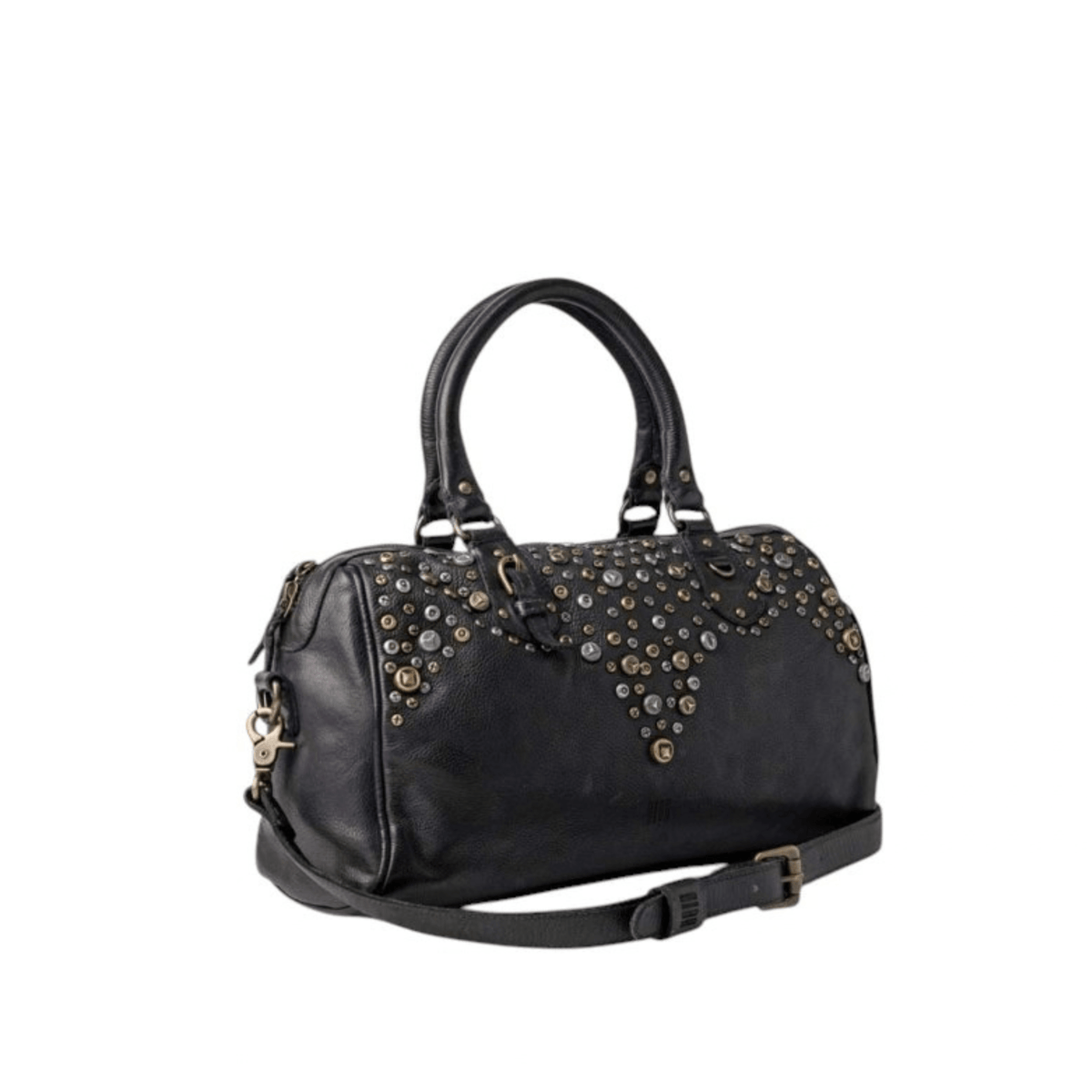 Sac bowling BIBA Bunn noir avec bandoulière réglable amovible