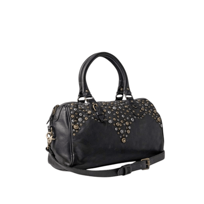 Sac bowling BIBA Bunn noir avec bandoulière réglable amovible