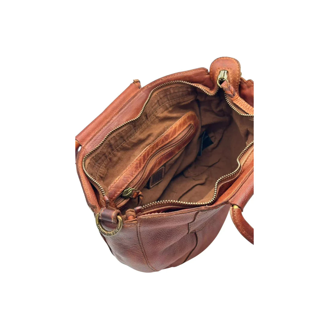 Sac à main BIBA Milbridge cuir véritable forme demi-lune bandoulière