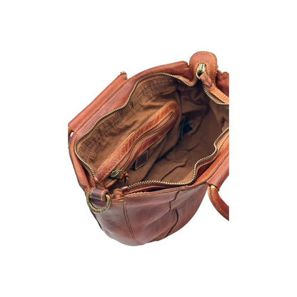 Sac à main BIBA Milbridge cuir véritable forme demi-lune bandoulière