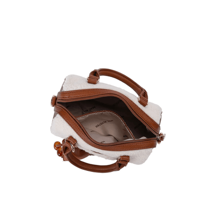 Intérieur du sac bowling MAC ALYSTER Harmonia PS885 moumoute beige