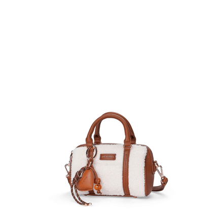 Sac bowling MAC ALYSTER Harmonia PS885 moumoute beige vue trois quarts